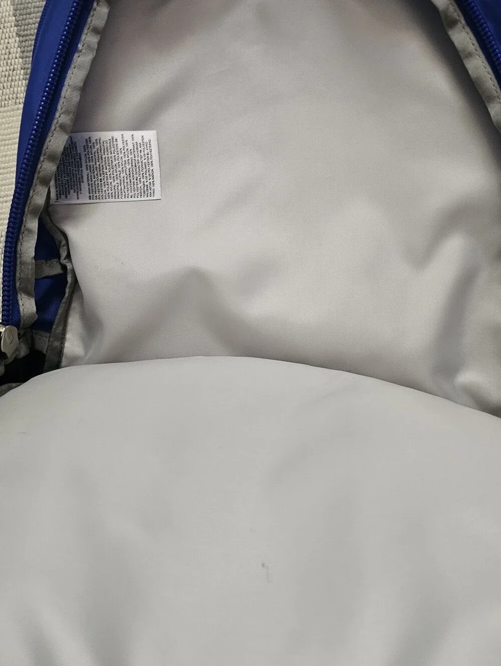 The North Face Blue and Orange Men's Hiking Backpack